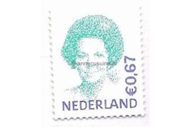 Nederland NVPH 2468A Postfris (Doorgestanst) (0,67 euro) Koningin Beatrix 2002-2009