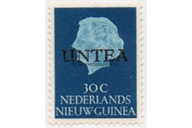 West-Nieuw-Guinea (UNTEA) NVPH 11 Ongebruikt (30 cent) Overdrukken op postzegels van Nederlands Nieuw Guinea 1962