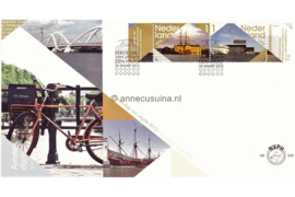Nederland NVPH E648 Onbeschreven 1e Dag-enveloppe Bezoek Amsterdam 2012