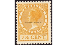 Nederland NVPH 151 Ongebruikt (7 1/2 cent) Koningin Wilhelmina Veth Zonder watermerk 1924-1926