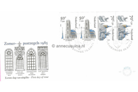 Nederland NVPH E226a Onbeschreven 1e Dag-enveloppe Boekje Zomerzegels 1985