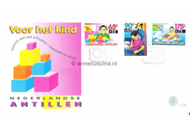 Nederlandse Antillen NVPH E249 Onbeschreven 1e Dag-enveloppe Kinderzegels 1993