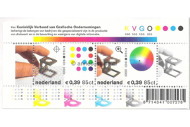 Nederland NVPH 2011 Gestempeld/Gelopen Blok 100 jaar KVGO in dubbele waarde 2001