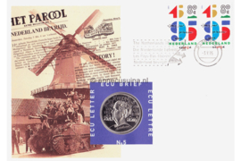 Nederland ECU005 ECU-brief 5 Tweede Wereld Oorlog, Viering van de bevrijding 1995