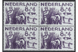 Nederland NVPH 724 Postfris (8+4 cent) (Blokje van vier) Zomerzegels 1959