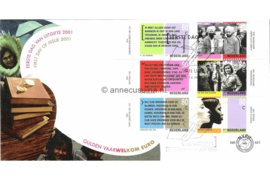 Nederland NVPH E431 Onbeschreven 1e Dag-enveloppe Tussen twee culturen op 2 enveloppen  2001