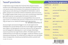 Nederland NVPH M268a+b (PZM268a+b) Postfris Postzegelmapje Twaalf Provincies: Provincievlaggen en volksliederen 2002