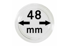 Hagelnieuw & Afgeprijsd! Lindner Muntcapsules 48 mm per 10 Stuks (Lindner 2250048P)