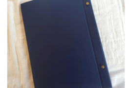 2eHands/Nette Staat!  Importa FDC Nederland album Donker Blauw P.S. III met 15 PS III Bladen voor 90 enveloppen + Kartonnen cassette