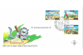Aruba NVPH E66 Onbeschreven 1e Dag-enveloppe Kinderzegels 1996