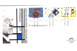 Nederland NVPH E317 Onbeschreven 1e Dag-enveloppe Mondriaanpostzegels 1994