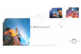 Nederland NVPH E355 Onbeschreven 1e Dag-enveloppe 20 jaar Sesamstraat 1996