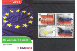 Nederland NVPH M297b (PZM297b) Postfris Postzegelmapje Europese Unie 2004