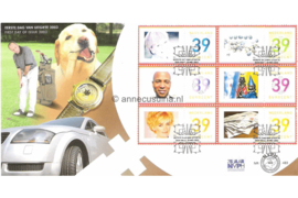 Nederland NVPH E483 Onbeschreven 1e Dag-enveloppe Persoonlijke postzegels: Bijzonder op 2 enveloppen 2003