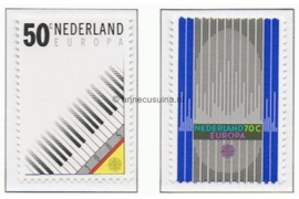 Nederland NVPH 1333-1334 Postfris Europa, muziek 1985