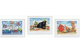 Nederlandse Antillen NVPH 987-989 Postfris Kinderzegels, tegen analfabetisme 1991