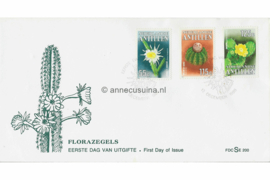 Nederlandse Antillen (SE-serie) NVPH E207 (E207S met nr. E200) Onbeschreven 1e Dag-enveloppe Flora 1988