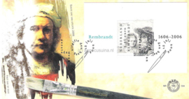Nederland NVPH E534 Onbeschreven 1e Dag-enveloppe Rembrandt 2006