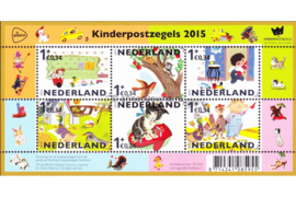 Nederland NVPH 3362 Postfris Blok Kinderpostzegels 2015