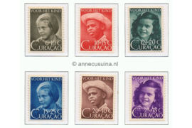 Curaçao NVPH 200-205 Postfris Kinderzegels 1948