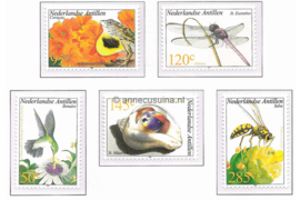 Nederlandse Antillen NVPH 1381-1385 Postfris Fauna 2002