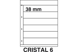 DAVO KOSMOS Insteekbladen Cristal 6, met 6 stroken (PER 5 STUKS) (DAVO 29766)