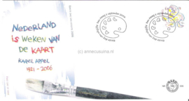 Nederland NVPH E535 Onbeschreven 1e Dag-enveloppe Weken van de kaart 2006