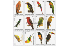 Nederlandse Antillen NVPH V1412-1423 Postfris (Half velletje Zonder Velrand) Vogels 2002