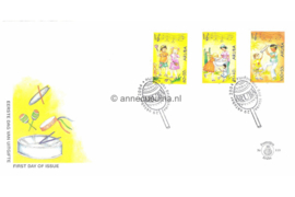 Aruba NVPH E113 Onbeschreven 1e Dag-enveloppe Kinderzegels, muziek 2004