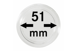 Hagelnieuw & Afgeprijsd! Lindner Muntcapsules 51 mm per 10 Stuks (Lindner 2250051P)