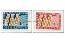 Nederland NVPH 784-785 Postfris Internationaal anti honger jaar 1963