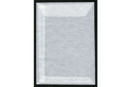 DAVO Pergamijn enveloppe 115 x 160 mm klep C6 (DAVO 298610P100) Per 100 Stuks