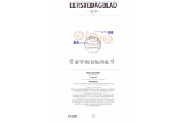 Nederland Importa EDB119 (NVPH 1551-1552 (Paartje)) Eerstedagblad 150 jaar Notariële Broederschap 1993