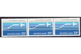 Nederland NVPH LP15 Postfris (Strookje van 3) Bijzondere vluchten 1966
