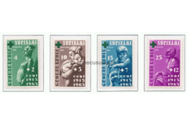 Suriname NVPH 420-423 Postfris 50 jaar vereniging Het Groene Kruis