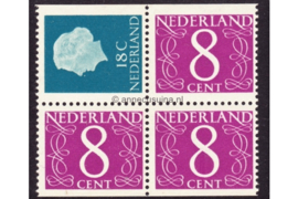 Nederland NVPH C28 Ongebruikt (3x8+1x18)