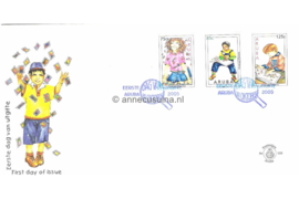Aruba NVPH E122 Onbeschreven 1e Dag-enveloppe Kinderzegels 2005
