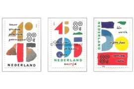 Nederland NVPH 1643-1645 Postfris 2e wereldoorlog en Verenigde Naties 1995