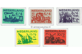 Nederland NVPH 722-726 Ongebruikt Zomerzegels 1959