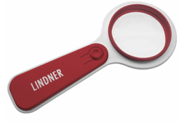 Lindner Loep met LED verlichting 5x ROOD incl. batterijen (Lindner S198)