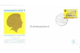 Nederlandse Antillen (Postdienst) NVPH E194 (E194PO) Onbeschreven 1e Dag-enveloppe Standaardserie 1987