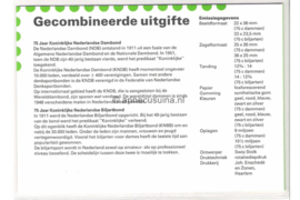 Nederland NVPH M40 (PZM40) Postfris Postzegelmapje Sport 1986