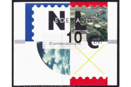 Nederland NVPH AU33 Gestempeld (10 cent) Hytech-strook, Voordrukzegel voor automaten 2000