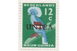 West-Nieuw-Guinea (UNTEA) NVPH 6 Postfris (12 cent) Overdrukken op postzegels van Nederlands Nieuw Guinea 1962