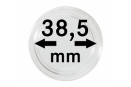 Hagelnieuw & Afgeprijsd! Lindner Muntcapsules 38,5 mm per 10 Stuks (Lindner 2250385P)