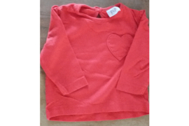 T-shirt lange mouw rood