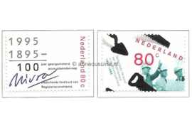 Nederland NVPH 1637-1638 Postfris Gecombineerde uitgifte 1995