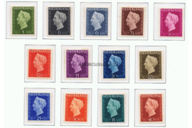 Nederland NVPH 474-486 Postfris Koningin Wilhelmina Hartz 1947-1948