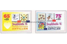 Nederlandse Antillen NVPH 1097-1098 Postfris Jeugdfilatelie 1995