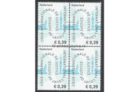 Nederland NVPH D59 Postfris (39 eurocent) (Blokje van vier) COUR INTERNATIONALE DE JUSTICE 2004